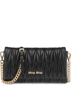 Donna Miu Miu Clutch Matelassé Mini