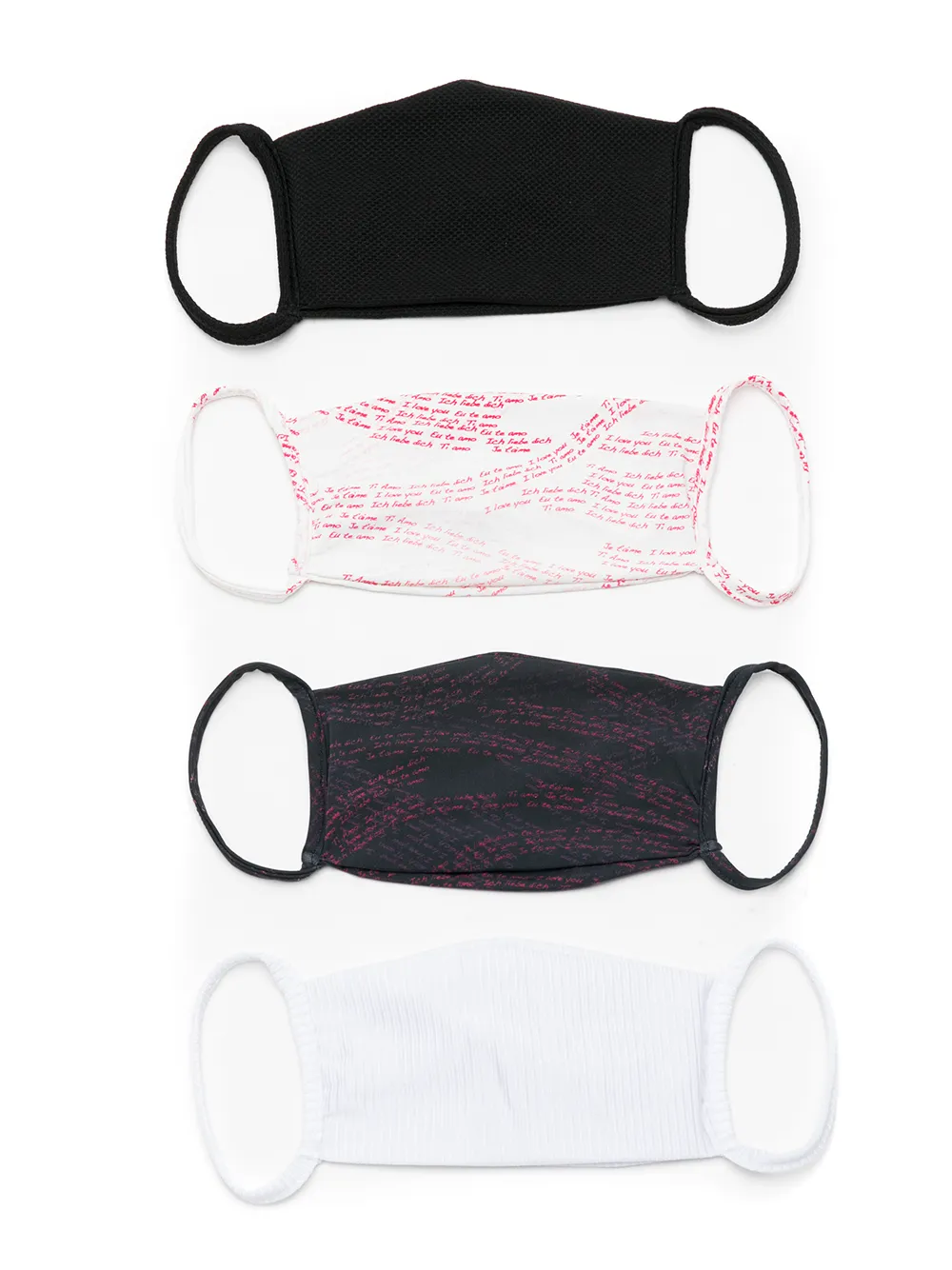 Donna Amir Slama Pleated Face Masks (pack Of 4) 4 Donna Amir Slama Pleated Face Masks (pack Of 4) - immagine 2