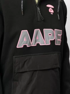 Donna AAPE BY *A BATHING APE® Felpa Con Ricamo -Femminile Moda Negozio 15938797 31627673 1000