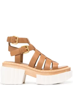 Donna Stella McCartney Sandali Con Plateau