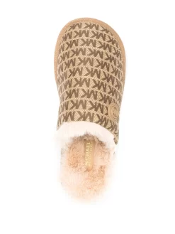 Donna Michael Kors Slippers Con Effetto Jacquard -Femminile Moda Negozio 16086977 30352598 1000
