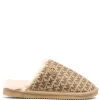 Donna Michael Kors Slippers Con Effetto Jacquard -Femminile Moda Negozio 16086977 30353660 1000