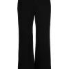 Donna Simon Miller Pantaloni Crop A Vita Alta