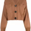 Donna Proenza Schouler Cardigan Con Tasca Frontale