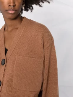 Donna Proenza Schouler Cardigan Con Tasca Frontale 12 Donna Proenza Schouler Cardigan Con Tasca Frontale -Femminile Moda Negozio 16371925 40607547 1000