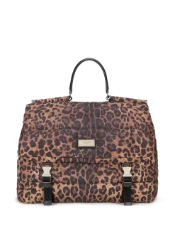 Donna Dolce & Gabbana Borsa Tote Sicily Leopardata