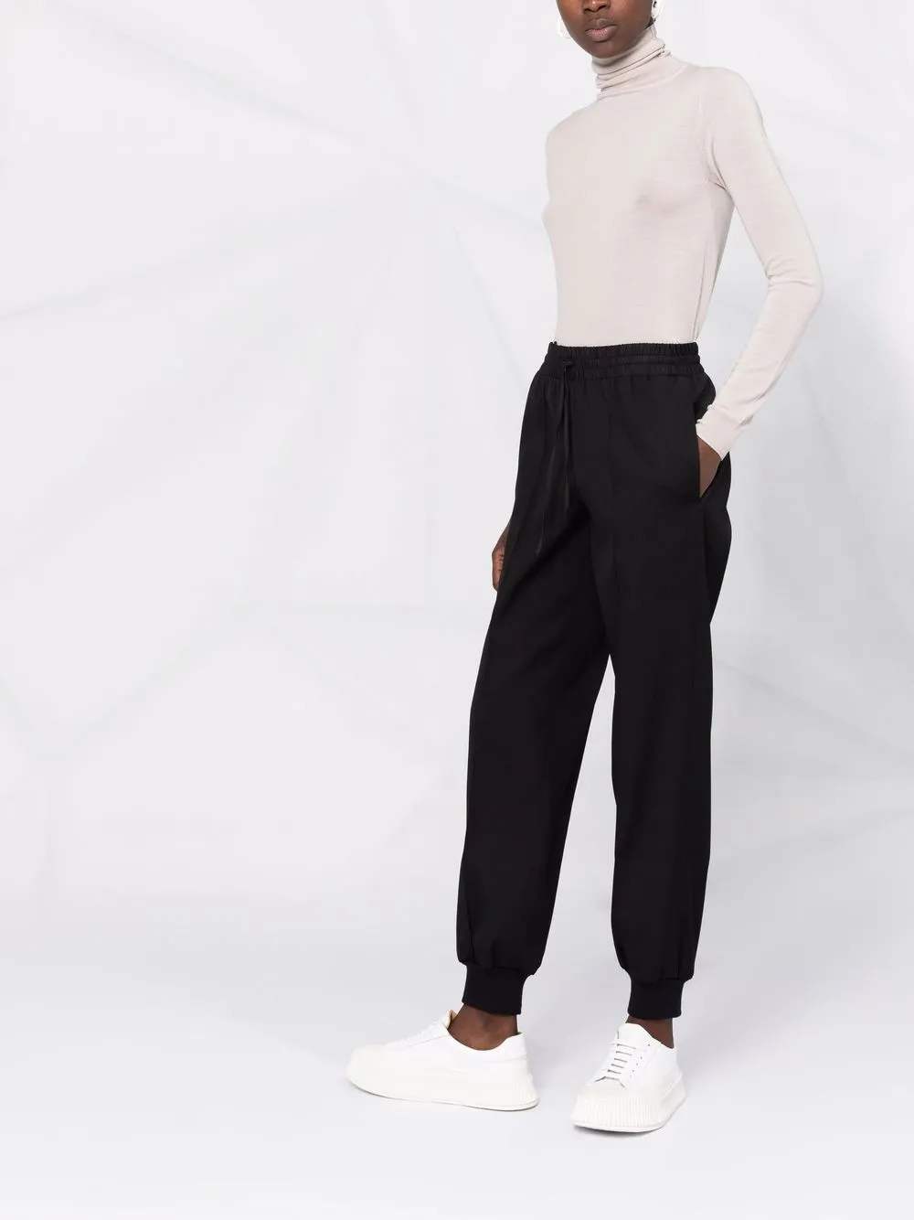 Donna Jil Sander Pantaloni Elasticizzati 6 Donna Jil Sander Pantaloni Elasticizzati - immagine 4