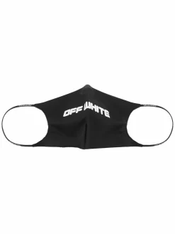 Donna Off-White Mascherina Con Stampa Arrows