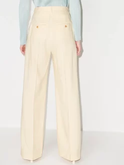 Donna Nanushka Pantaloni Sartoriali A Vita Alta -Femminile Moda Negozio 17110534 38023071 1000