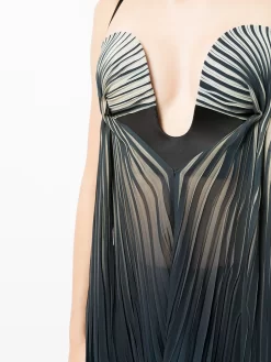 Donna Maticevski Reggiseno Plissettato Nerion -Femminile Moda Negozio 17115482 34890131 1000