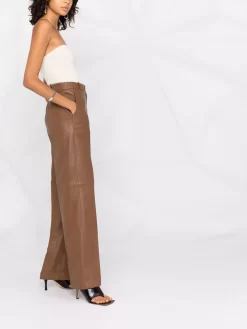 Donna Loulou Studio Pantaloni A Gamba Ampia -Femminile Moda Negozio 17216392 35778737 1000