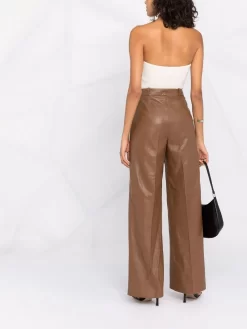 Donna Loulou Studio Pantaloni A Gamba Ampia -Femminile Moda Negozio 17216392 35780207 1000