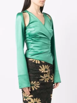 Donna Nanushka Top Con Dettaglio Cut-out 9 Donna Nanushka Top Con Dettaglio Cut-out -Femminile Moda Negozio 17228253 35435359 1000