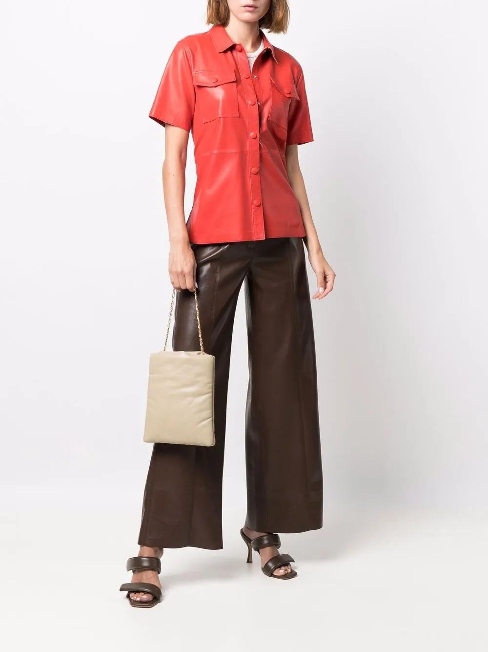 Donna Nanushka Borsa Tote Con Catena 4 Donna Nanushka Borsa Tote Con Catena - immagine 2