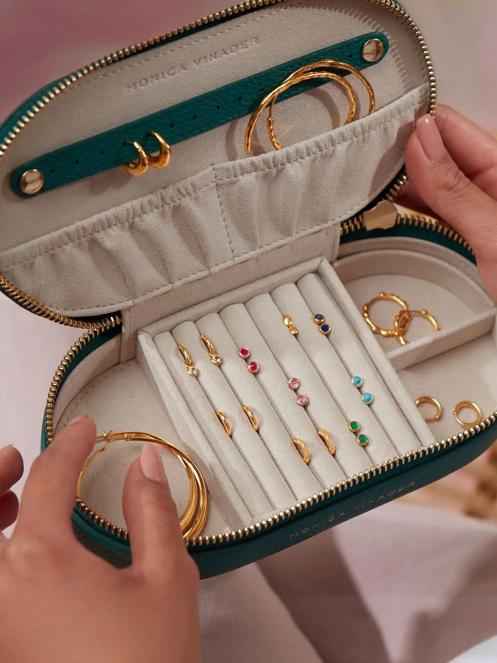 Donna Monica Vinader Portagioie Ovale 6 Donna Monica Vinader Portagioie Ovale - immagine 4