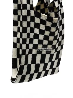 Donna LASTFRAME Borsa Tote Ichimatsu A Quadri -Femminile Moda Negozio 17326819 37167031 1000