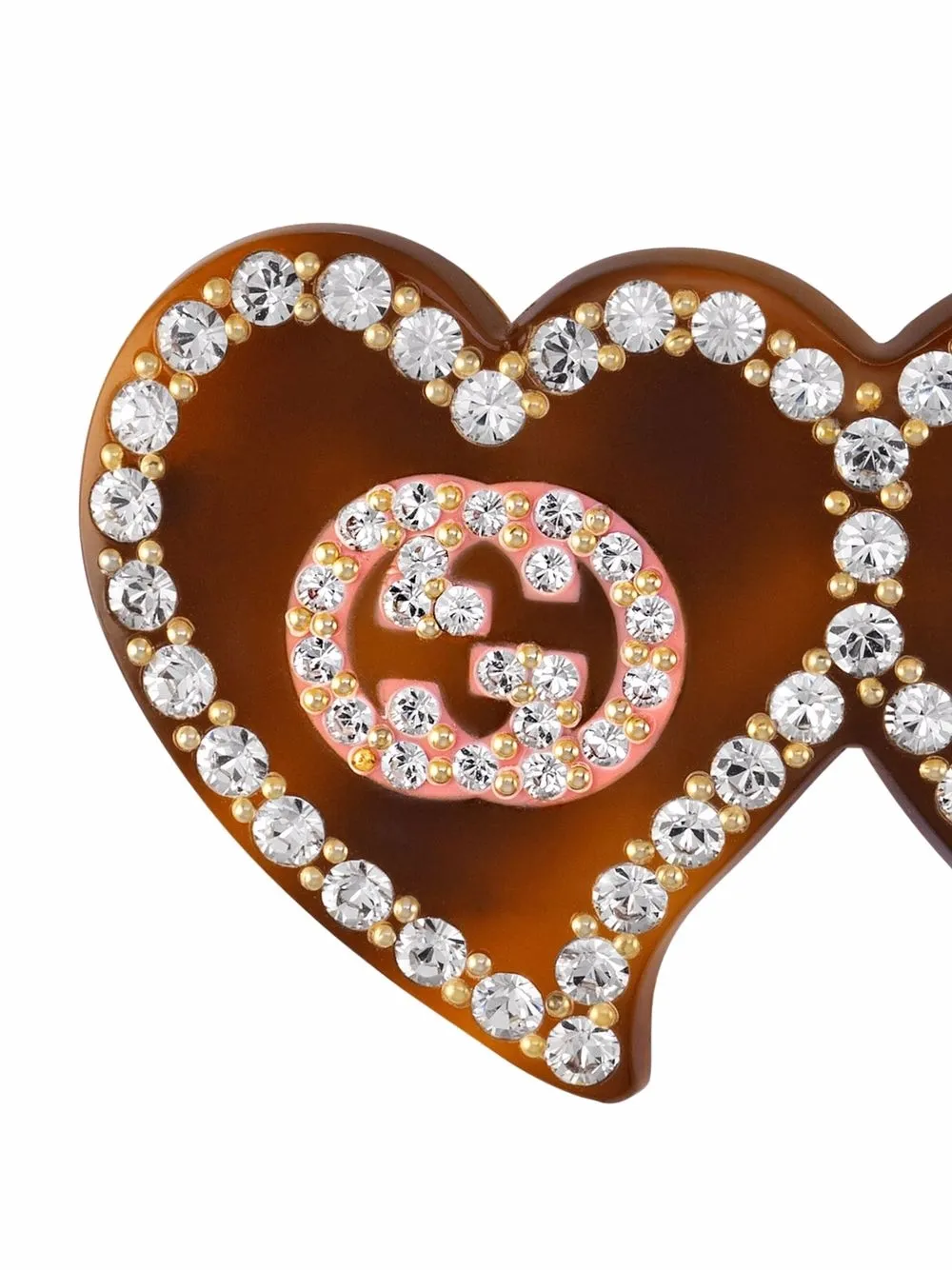 Donna Gucci Fermaglio GG Con Cristalli 4 Donna Gucci Fermaglio GG Con Cristalli - immagine 2