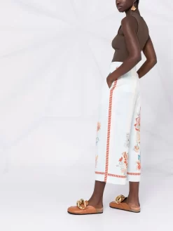 Donna ETRO Pantaloni A Vita Alta -Femminile Moda Negozio 17675002 37007147 1000