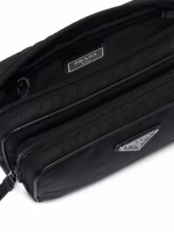 Donna Prada Marsupio Con Placca Logo -Femminile Moda Negozio 17687561 37062725 1000