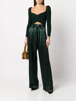 Donna Michelle Mason Pantaloni A Vita Alta -Femminile Moda Negozio 17715061 37266538 1000