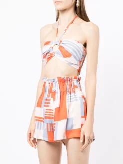 Donna Faithfull The Brand Top Cyprus Con Stampa -Femminile Moda Negozio 17731027 37417652 1000