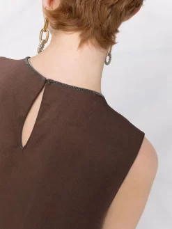 Donna Fabiana Filippi Blusa Smanicata 12 Donna Fabiana Filippi Blusa Smanicata -Femminile Moda Negozio 17741121 37741282 1000