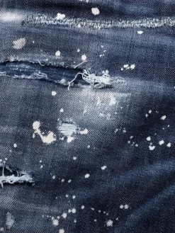 Donna Dsquared2 Jeans Dritti Con Effetto Vissuto -Femminile Moda Negozio 17812751 37687576 1000