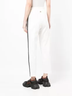 Donna TWINSET Pantaloni Sportivi Con Bande Laterali 10 Donna TWINSET Pantaloni Sportivi Con Bande Laterali -Femminile Moda Negozio 17839494 38527987 1000