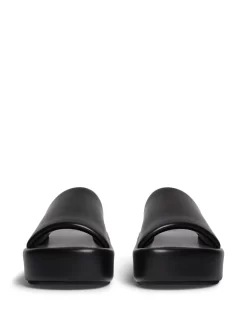 Donna Balenciaga Rise Platform Leather Slides -Femminile Moda Negozio 17928185 50771497 1000