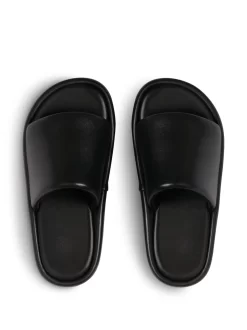 Donna Balenciaga Rise Platform Leather Slides -Femminile Moda Negozio 17928185 50771507 1000