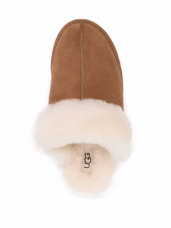 Donna UGG Slippers Con Bordo In Shearling -Femminile Moda Negozio 17944580 37853936 1000