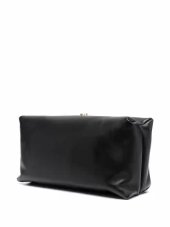 Donna Jil Sander Clutch Goji Con Logo Goffrato -Femminile Moda Negozio 17956564 37980936 1000