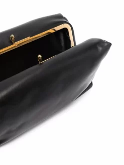 Donna Jil Sander Clutch Goji Con Logo Goffrato -Femminile Moda Negozio 17956564 37981008 1000