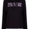 Donna Versace Jeans Couture Felpa Con Ricamo -Femminile Moda Negozio 18021017 38201369 1000