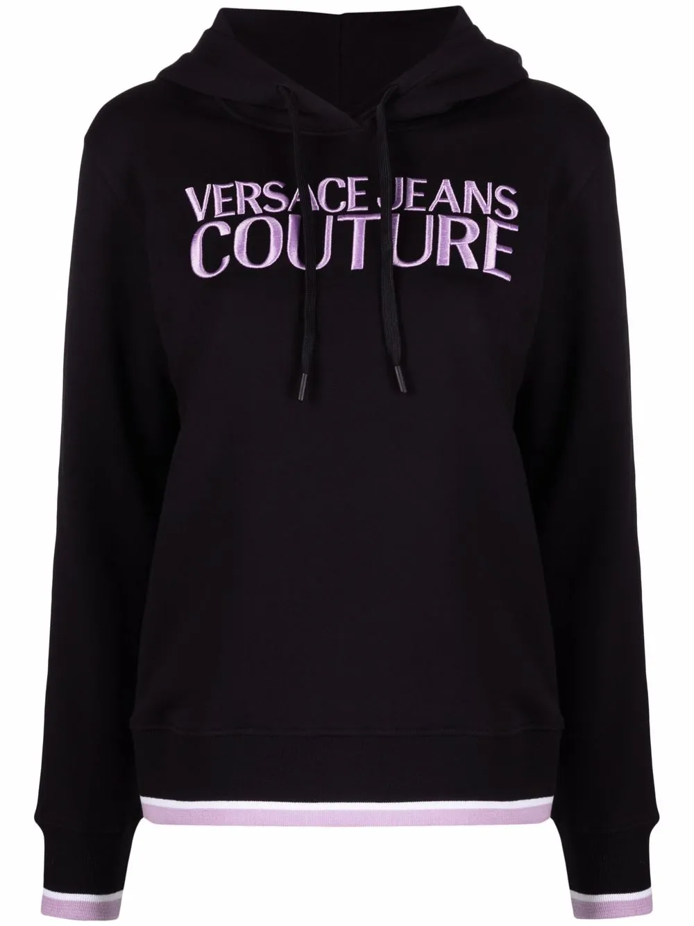 Donna Versace Jeans Couture Felpa Con Ricamo 3 Donna Versace Jeans Couture Felpa Con Ricamo
