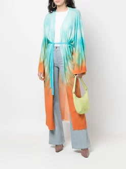 Donna Canessa Cardigan Lungo Con Effetto Sfumato -Femminile Moda Negozio 18022115 38963941 1000