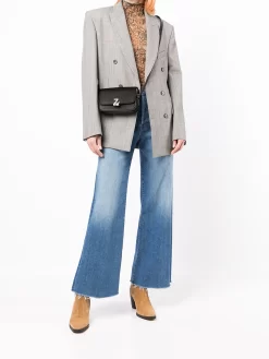 Zadig & Voltaire Donna Zadig&Voltaire Borsa A Tracolla Con Placca Logo -Femminile Moda Negozio 18045724 38485281 1000