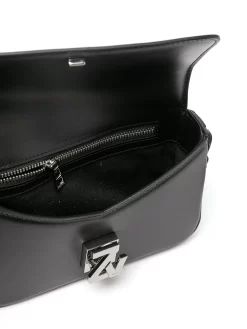 Zadig & Voltaire Donna Zadig&Voltaire Borsa A Tracolla Con Placca Logo -Femminile Moda Negozio 18045724 38485282 1000