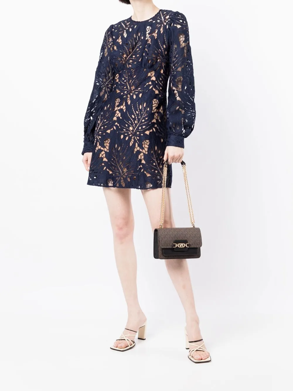 Donna Michael Kors Borsa A Tracolla Heathers 4 Donna Michael Kors Borsa A Tracolla Heathers - immagine 2