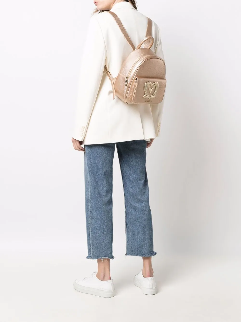 Donna Love Moschino Zaino Con Applicazione 4 Donna Love Moschino Zaino Con Applicazione - immagine 2