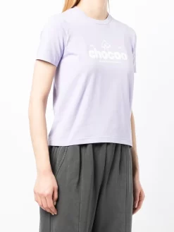 Donna CHOCOOLATE T-shirt Con Stampa 9 Donna CHOCOOLATE T-shirt Con Stampa -Femminile Moda Negozio 18175312 38886641 1000