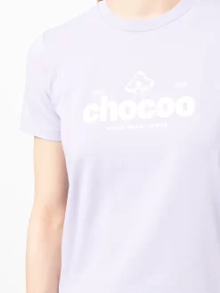 Donna CHOCOOLATE T-shirt Con Stampa 11 Donna CHOCOOLATE T-shirt Con Stampa -Femminile Moda Negozio 18175312 38888593 1000