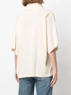 Donna Made In Tomboy Polo Con Scollo A V -Femminile Moda Negozio 18178881 38983211 1000