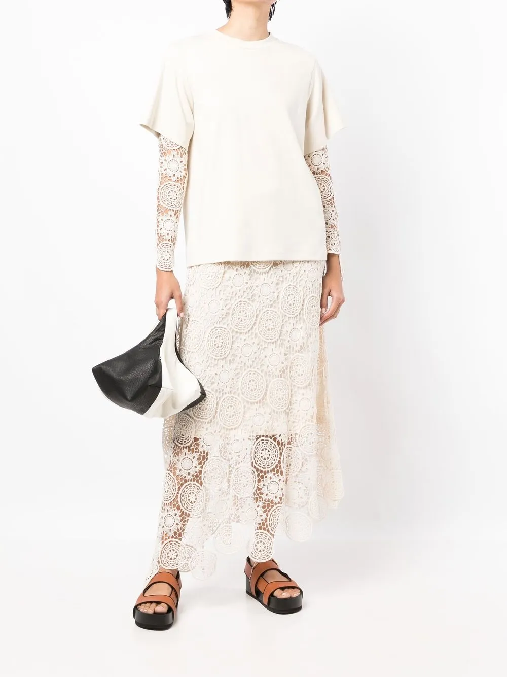 Donna Goen.J T-shirt Girocollo 4 Donna Goen.J T-shirt Girocollo - immagine 2