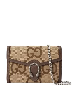 Donna Gucci Portafoglio Dionysus Jumbo GG