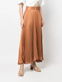 Donna STYLAND Pantaloni Plissettati A Gamba Ampia -Femminile Moda Negozio 18370275 39487253 1000