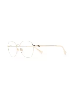 Donna Gucci Eyewear Occhiali Tondi Metallizzati 6 Donna Gucci Eyewear Occhiali Tondi Metallizzati -Femminile Moda Negozio 18399737 39525682 1000