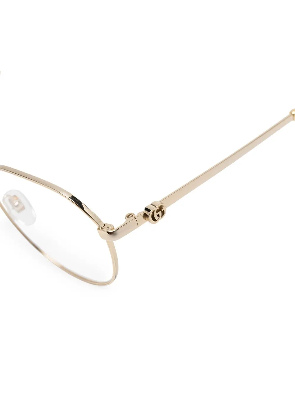 Donna Gucci Eyewear Occhiali Tondi Metallizzati 5 Donna Gucci Eyewear Occhiali Tondi Metallizzati - immagine 3