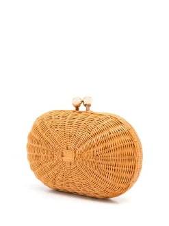 Donna SERPUI Clutch Olivine Con Design Intrecciato 10 Donna SERPUI Clutch Olivine Con Design Intrecciato -Femminile Moda Negozio 18436078 39624951 1000