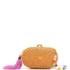 Donna SERPUI Clutch Olivine Con Design Intrecciato -Femminile Moda Negozio 18436078 39624962 1000